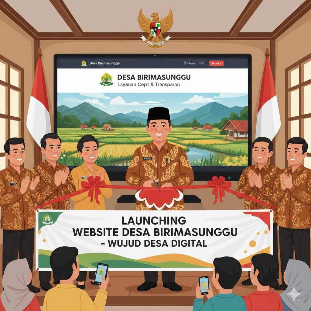 Desa Borimasunggu Luncurkan Website Resmi, Tingkatkan Pelayanan dan Transparansi