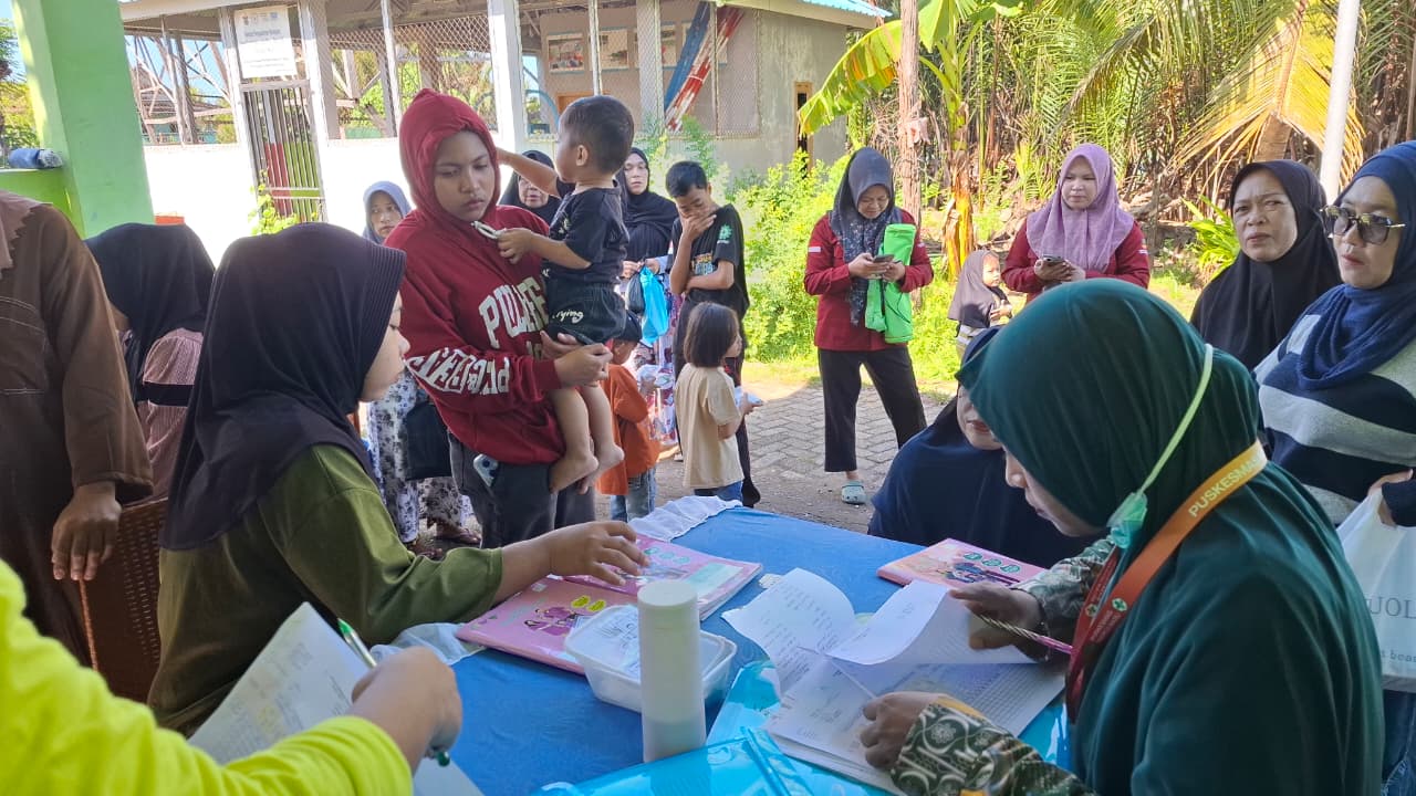 Posyandu Dusun Tekolabbua Gelar Pemeriksaan Rutin dan Pemberian Makanan Tambahan